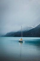 Sailing boat on lake