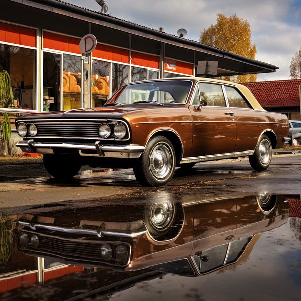 Oldtimer braun 01 von Ellen Reografie