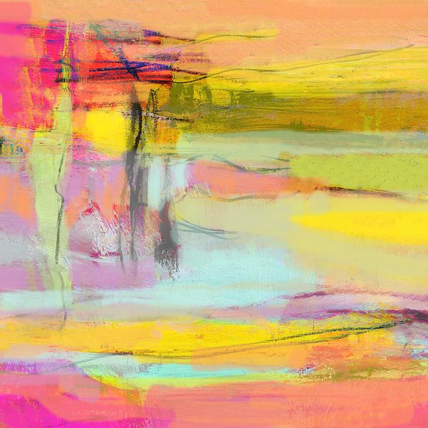 Colour song geometric 3 by Claudia Gründler