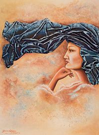 Sandsturm von Yvonne Weijers van Hout