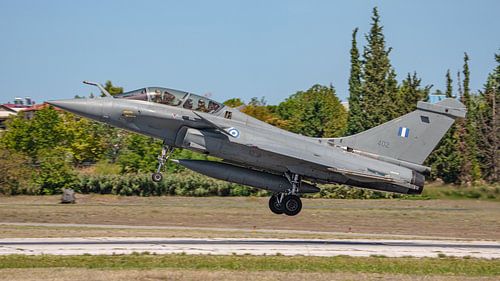 Griekse Dassault Rafale gevechtsvliegtuig.