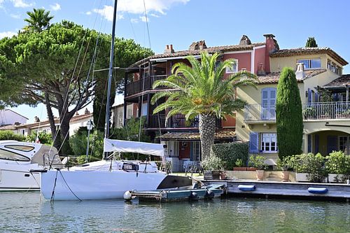 Promenade en bateau à Port Grimaud, Côte d'Azur sur 7Horses Photography