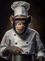 Cuisinier chimpanzé