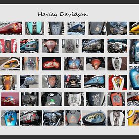 Harley Davidson - Collage by Matthias Brix