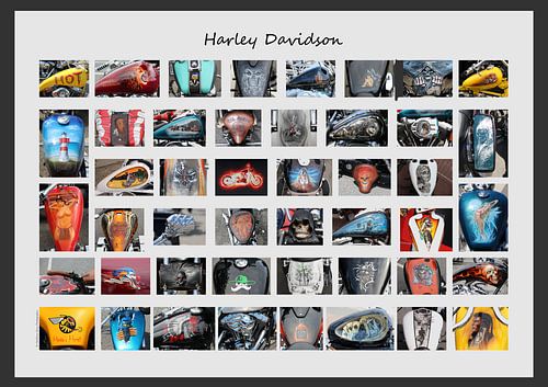 Harley Davidson - Collage