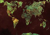 Carte du monde 42 #map #worldmap