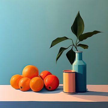 Nature morte moderne dans la cuisine sur Tableaux ARTEO