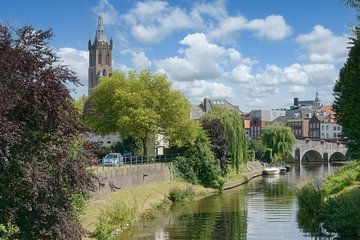 Roermond aan de Rur in Limburg, Nederland