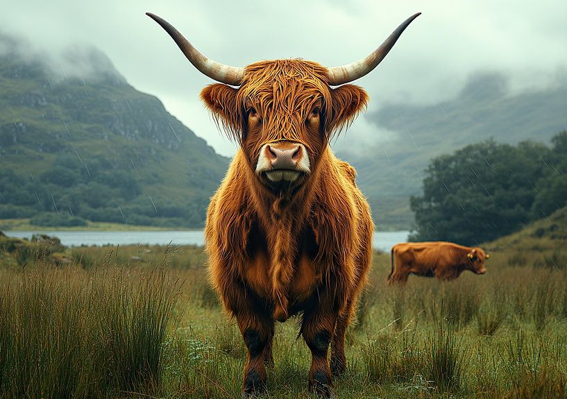 Highland Cow  von Niklas Maximilian