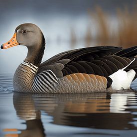 Glijdende gans van Vythryd Arts