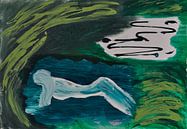 Vrouw in Water von Jose Beumers Miniaturansicht