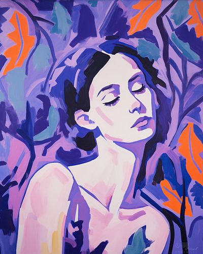 Silent Contemplation by Abstract Painting