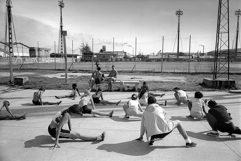 Gym in Cuba by Henri Berlize