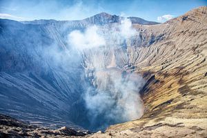 Vulkaan de Bromo van Dries van Assen