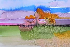 Abstrait 6 by Sylvie Demers