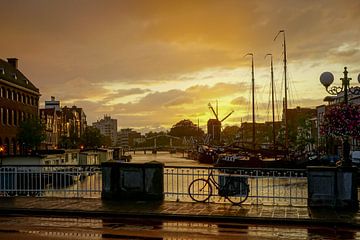 Galgewasser in Leiden von Dirk van Egmond