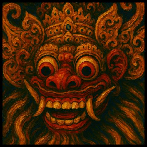 Der Geist von Barong - der balinesische Wächter des Gleichgewichts