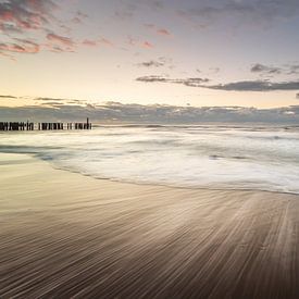 Sunset on the beach by Betere Landschapsfoto