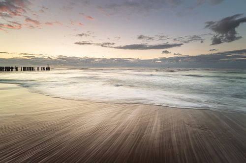 Zonsondergang op het strand van Betere Landschapsfoto