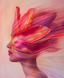 Bunte Tulpengöttin von But First Framing