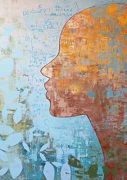 Whispering Colors van De Mooiste Kunst