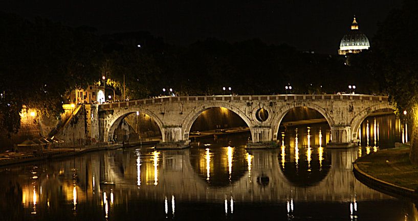 Rome bij Night by Joost Coffeng