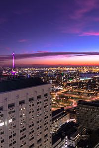 Zonsondergang Rotterdam sur AdV Photography