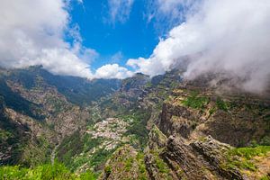 Miradouro do Curral das Freiras or Valley of the Nuns on Madeira
