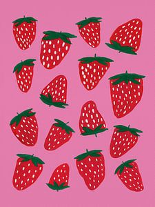 Schattige aardbeien