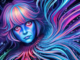 Psychedelic XIV von DeVerviersBelgium