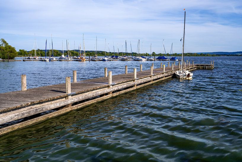 Steiger aan de Altmühlsee van ManfredFotos
