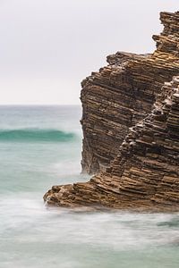 Playa de catedrales Galicien Spanien
