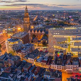 Vibrant centre of Groningen by Peter Wiersema