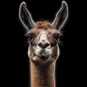 Lama-Porträt