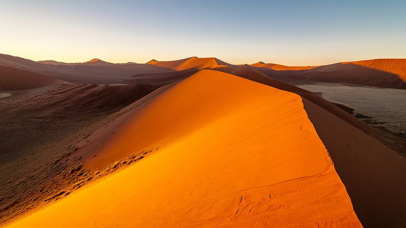 Dunes de sable de Namibie par Peter Vruggink