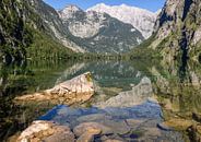 Blick auf einen Bergsee in den Berchtesgadener Alpen von Animaflora PicsStock Miniaturansicht