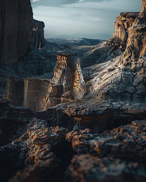 Woestijnmystiek in Utah van fernlichtsicht