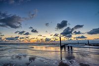 Het blauwe uur in Cadzand Bad