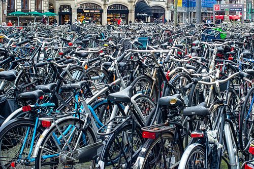 Fietsenchaos in Nederland