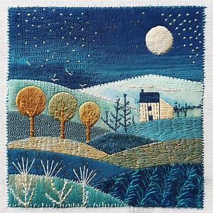 Mit Sashiko-Stickerei und Wabi-Sabi-Ästhetik