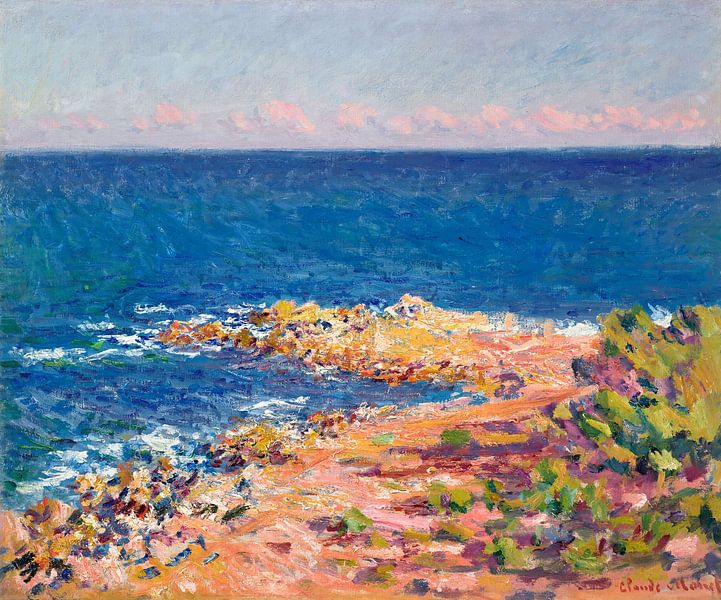 Claude Monet, Mittelmeer, 1888 von finemasterpiece