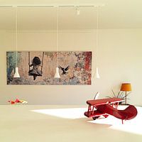 Kundenfoto: Freiheit und Vogel von Blickfänger Gemälde