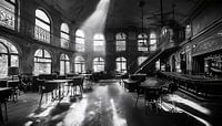 Lost Places koffiebar met twee verdiepingen