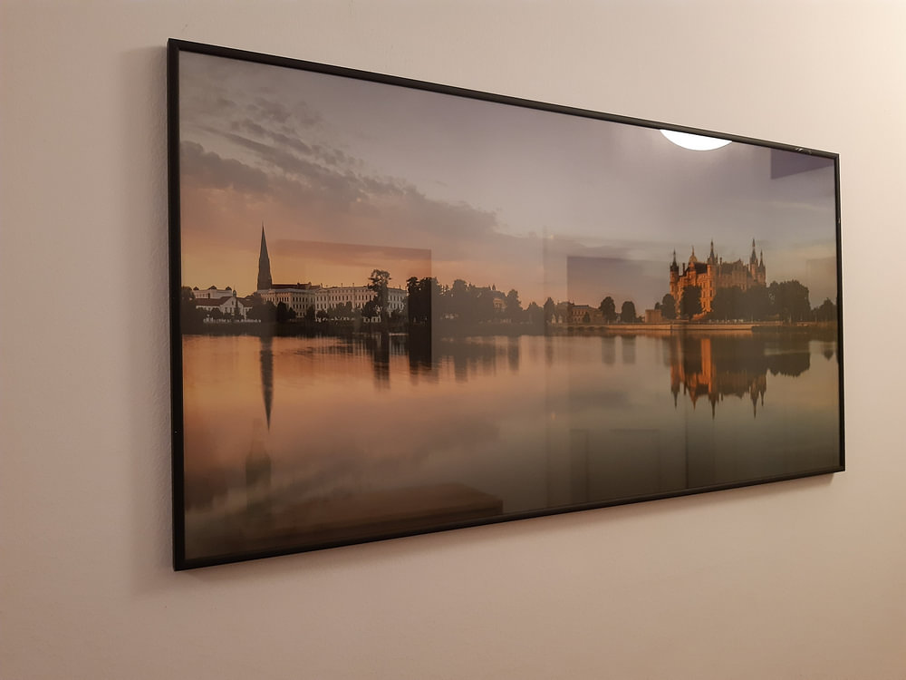 Schwerin- castle and old town (panorama)