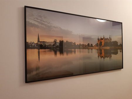 Schwerin- castle and old town (panorama)