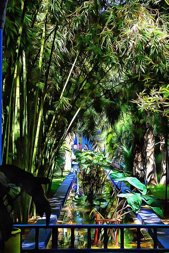 Jeu d'eau Marrakech 1