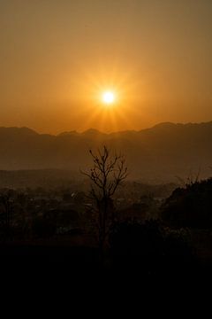 Sunset at Pai Canyon by Femke Ketelaar