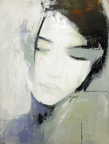 Woman's face by ARTEO Paintings