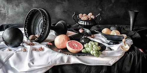 Nature morte avec pamplemousse