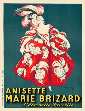 Leonetto Cappiello - Anisette Marie Brizard (1928) by Peter Balan
